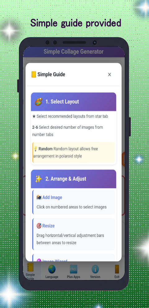 Simple Collage Layout screenshot 4